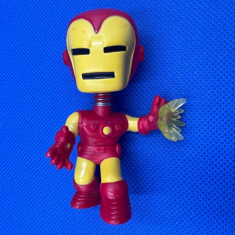 Marvel Iron Man Funko Bobblehead Red Yellow Figure 2023 FAC-053571-23194 3.5"
